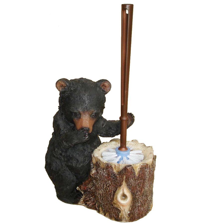 STINKY BEAR TOILET BRUSH HOLDER