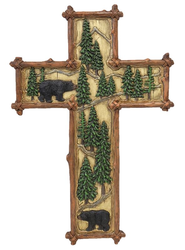 FOREST BEAR CROSS