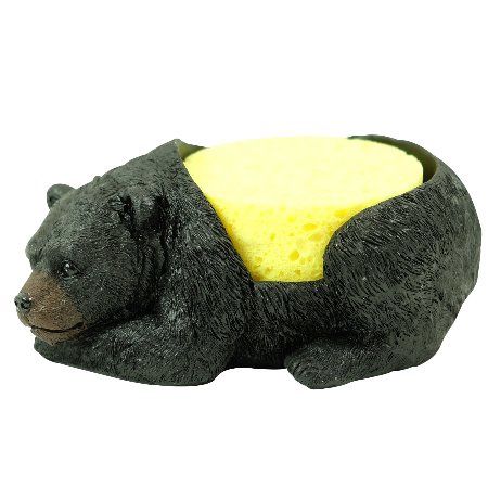 SLEEPING BEAR SPONGE HOLDER