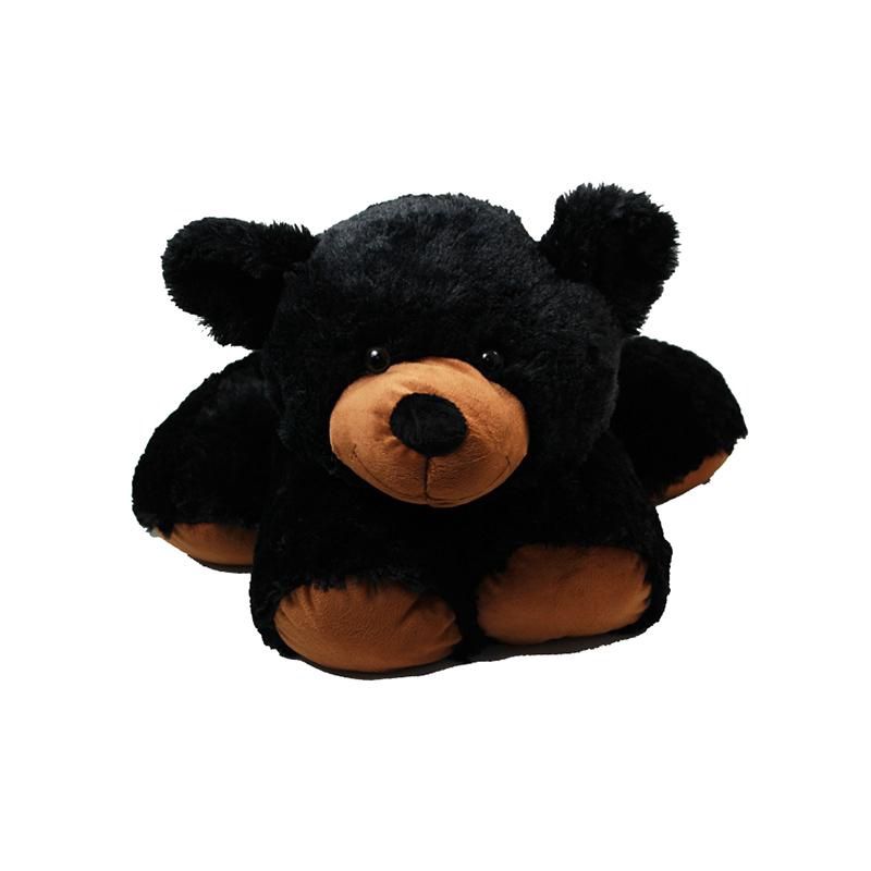 24&quot;Floppy Black Bear w/big nose