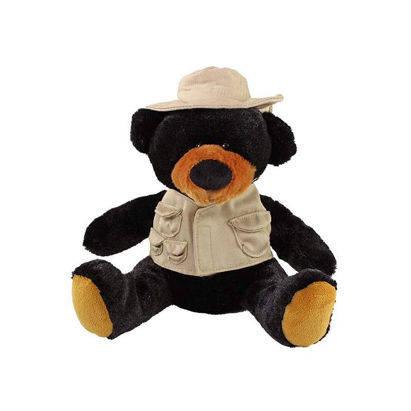 Fishing bear w/vest &amp; hat