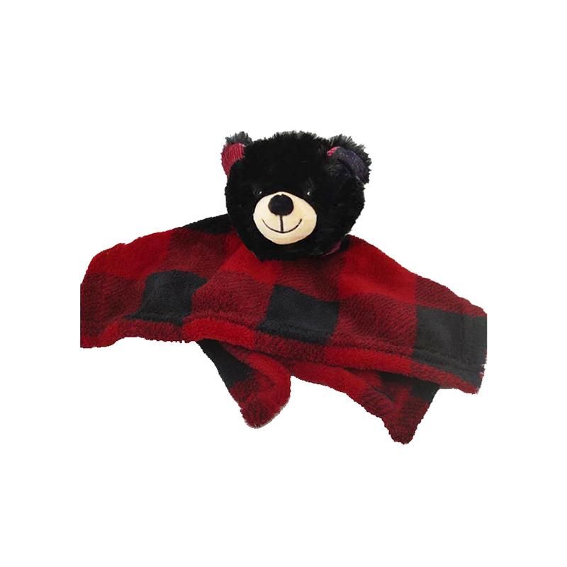 Woodsie baby blankie/blk bear