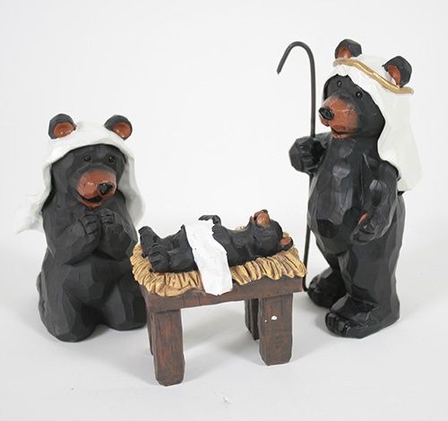 3 piece Bear Nativity