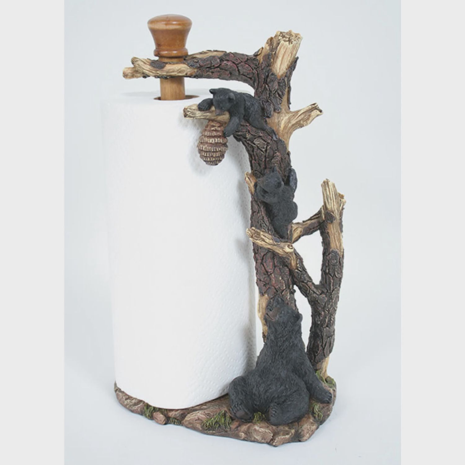 Bear Paper towel holder