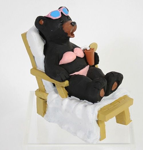 BEAR SUNBATHING