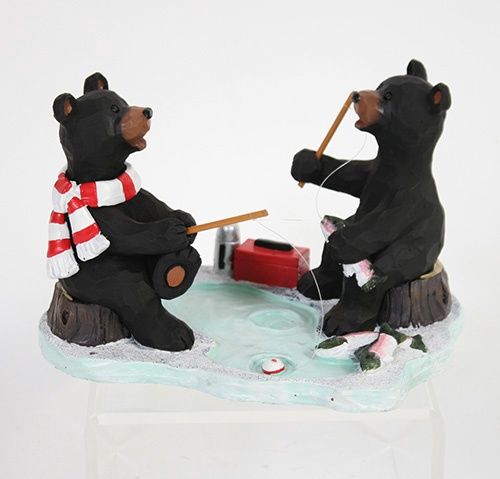 BEARS ICE FISHING