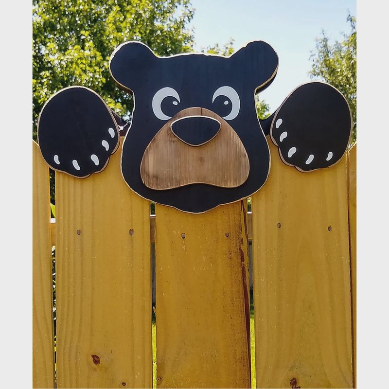 BEAR UP FENCE TOP