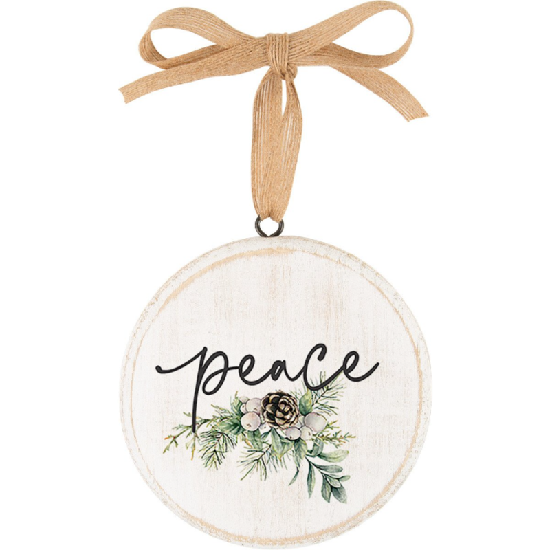 Peace orn.