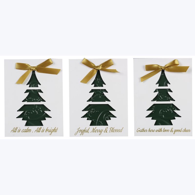 3 CHRISTMAS MESSAGES TABLETOP SIGN
