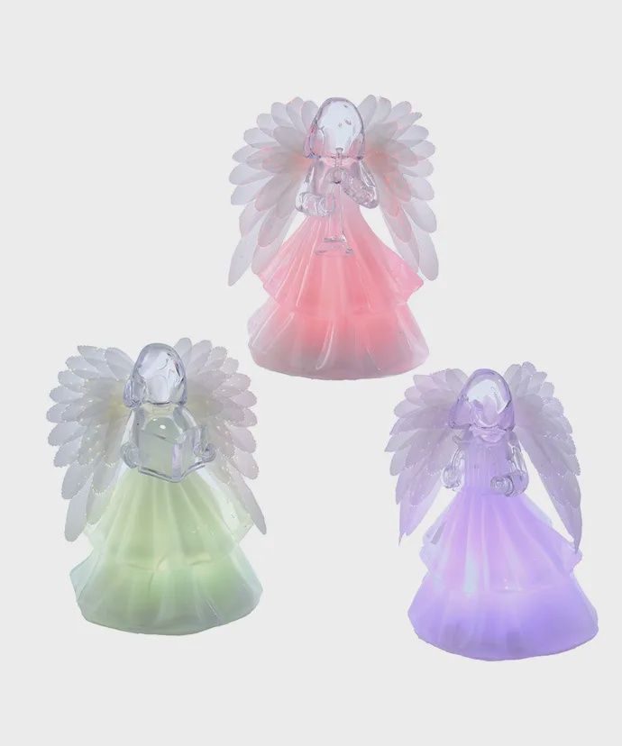 ACRYLIC  FIBROPTIC LED ANGEL