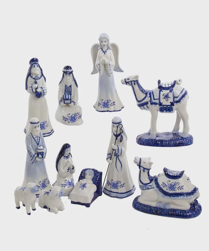 DELFT BLUE NATIVITY SET