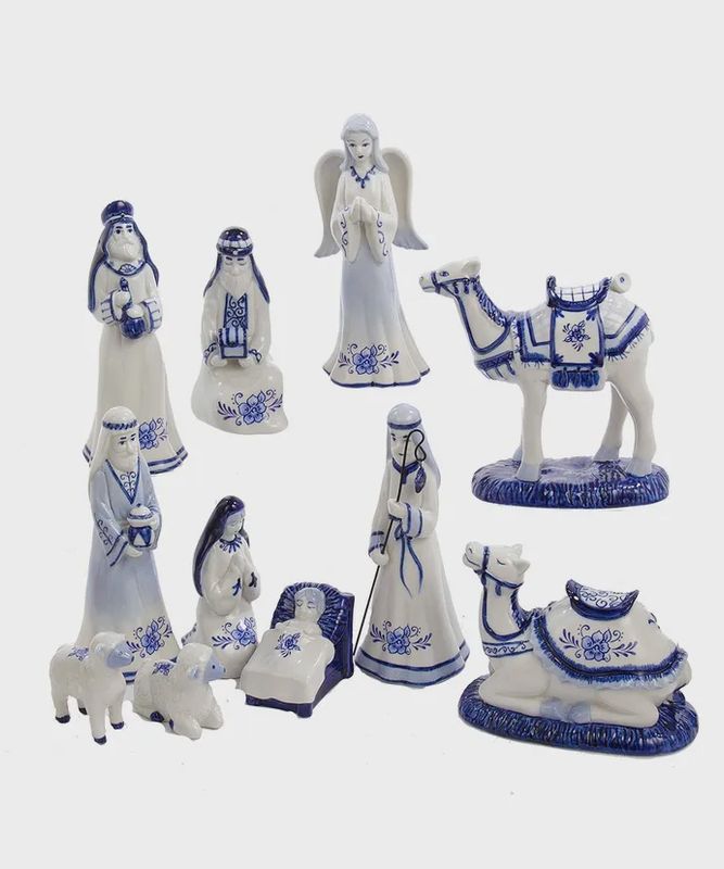 DELFT BLUE NATIVITY SET