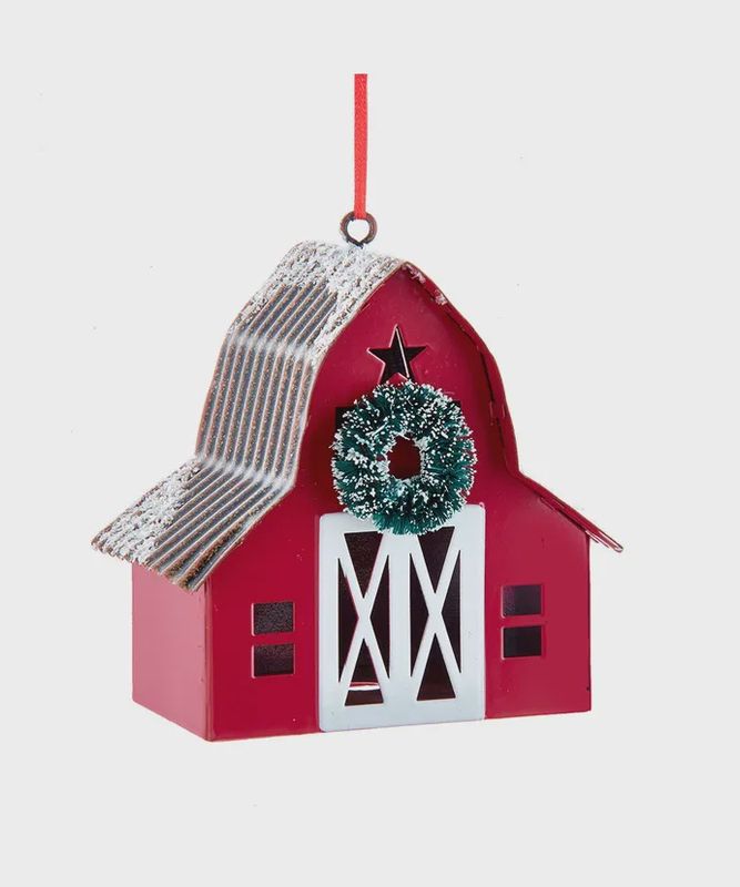 METAL BARN ORN
