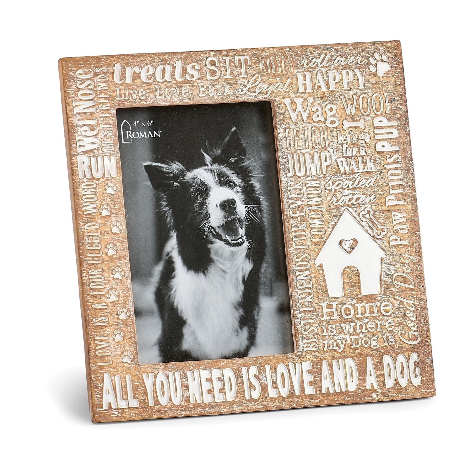DOG WORD FRAME4X6