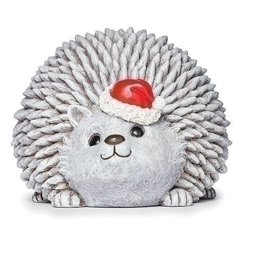HEDGEHOG PUDGY PAL W/SANTA HAT