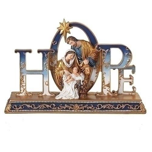 HOPE HOLY FAMILY BLUE &amp; GOLD
