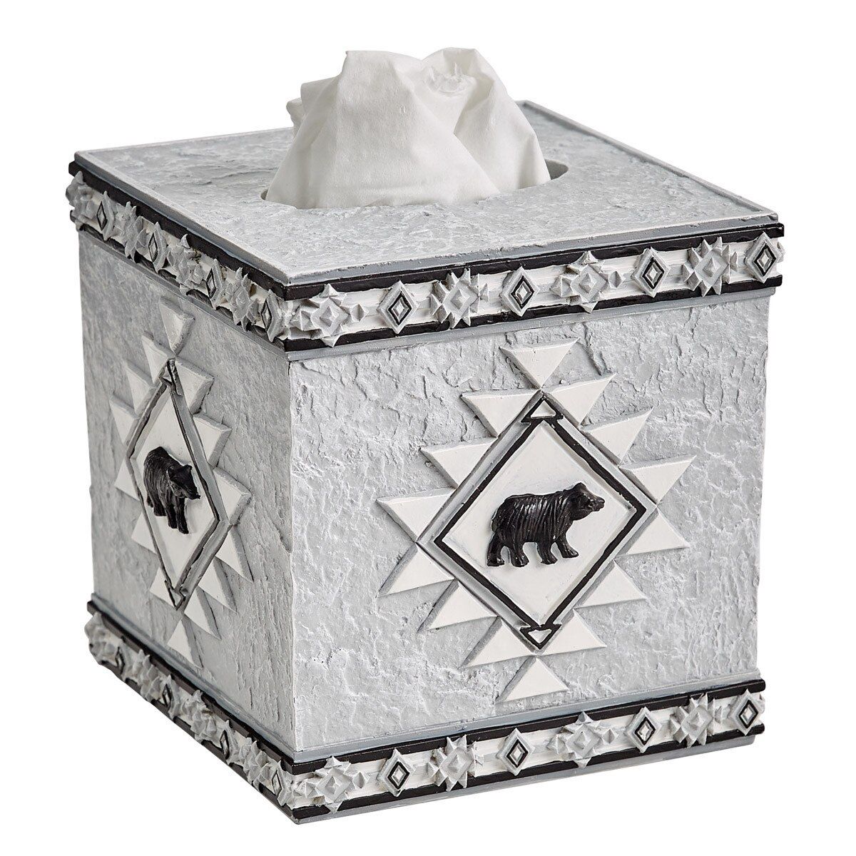 TRIBAL TISSUE BOX COVER