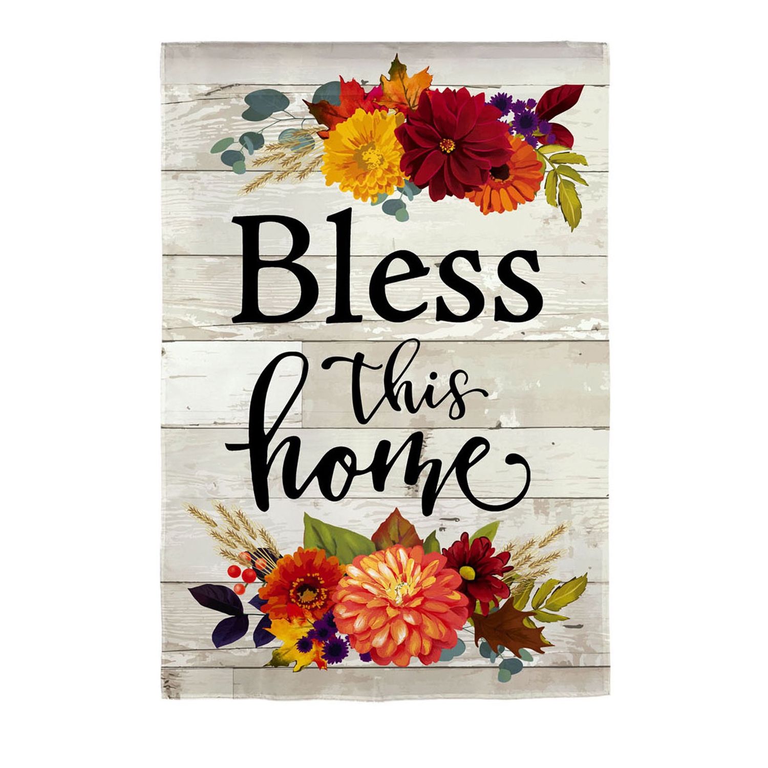 FALL BLESS THIS HOME GRDN FLAG