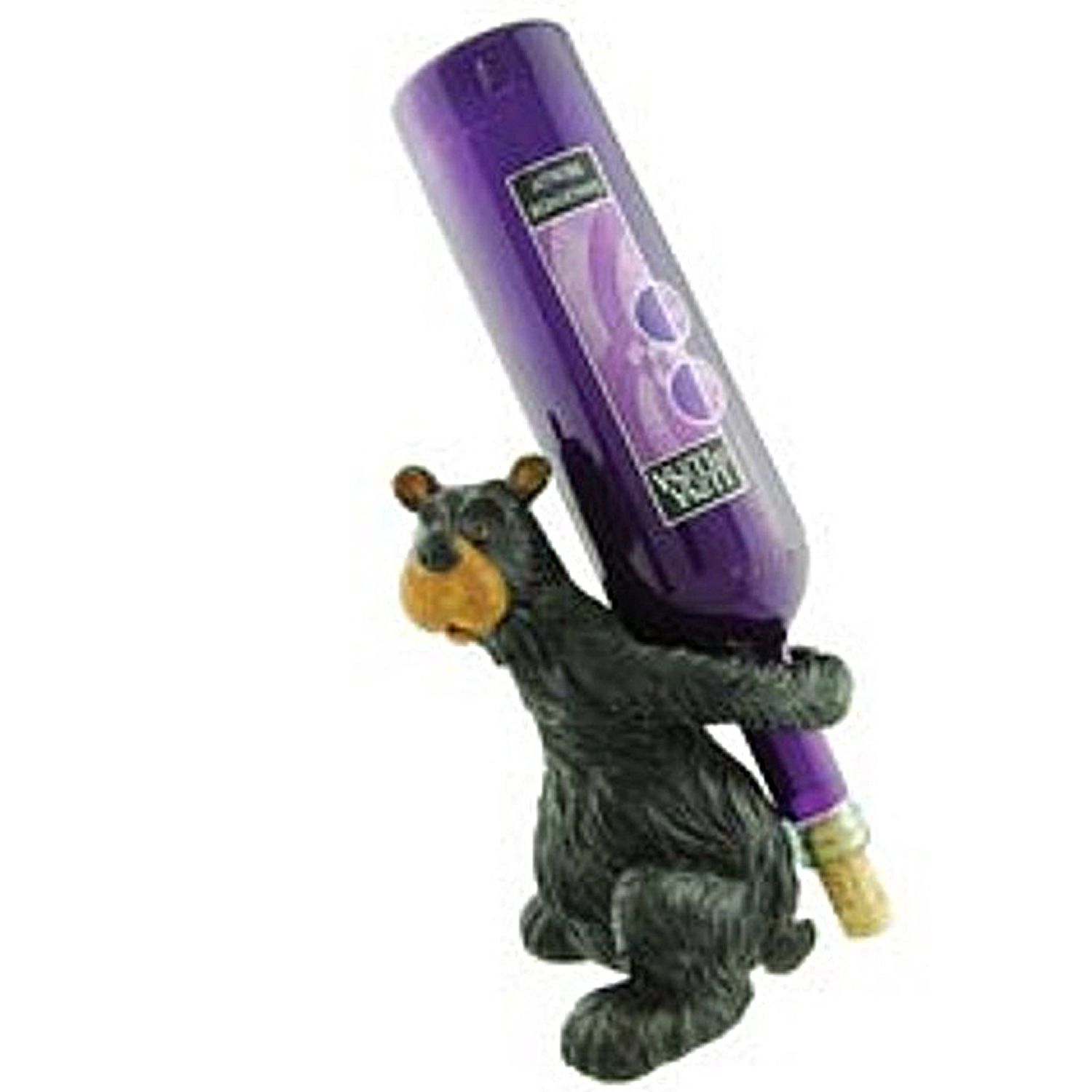 WILLIE BEAR WINE HOLDER ON BCK