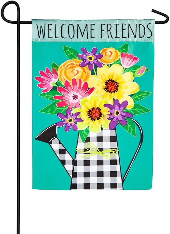 BUFFALO CHECK WATERING CAN GRDN FLG
