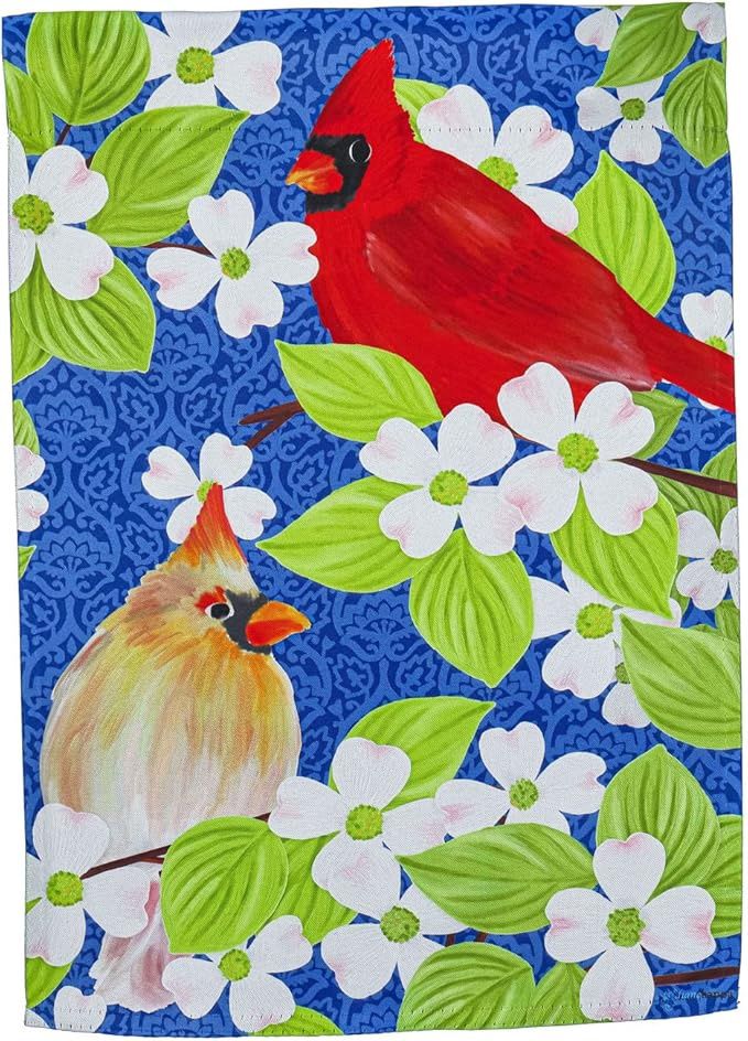 CARDINALS IN LOVE GRDN FLG
