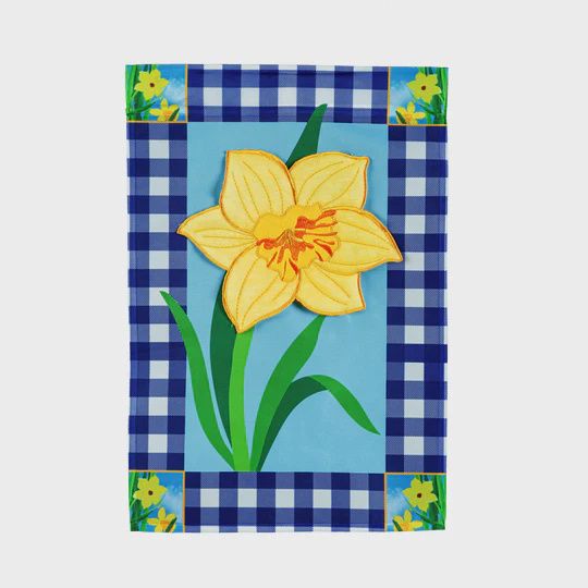 BUFFALO CHK DAFFODILS GRDN FLG