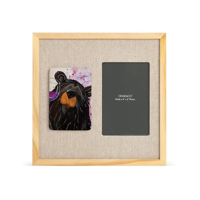 CHEERS BEAR FRAME W/TILE