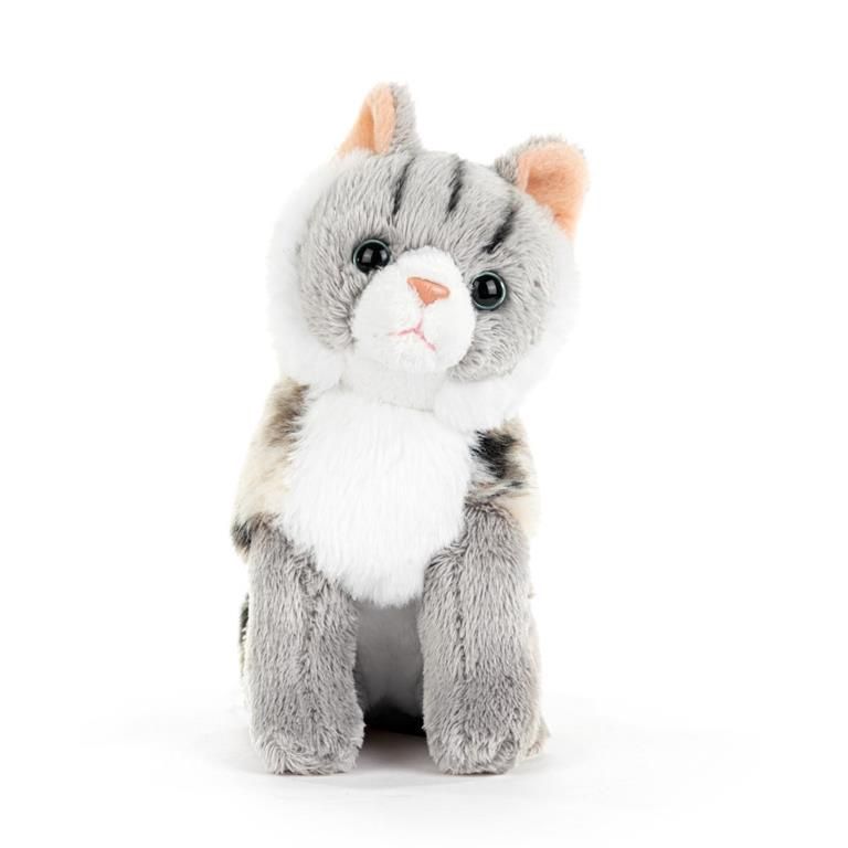 GRAY MAINE COON CAT BEANBAG