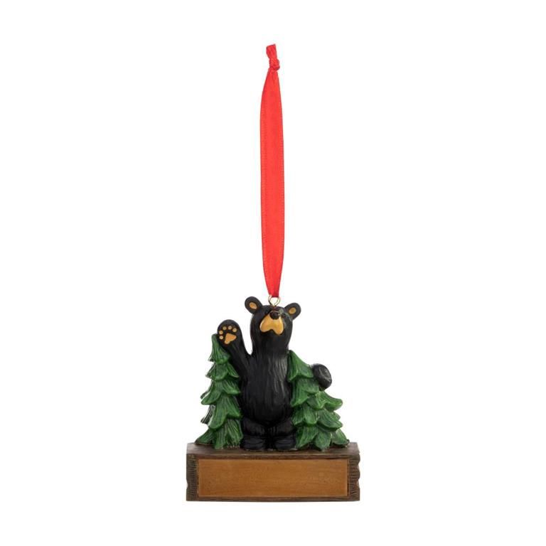HELLO BEAR MAGNETIC ORN