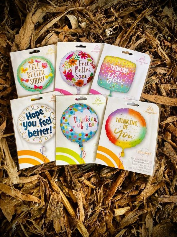 Caring Message Balloons