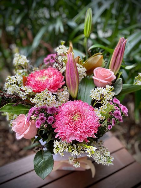 Florist Choice Pink Arrangement