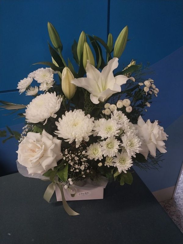 Florist Choice White Arrangement