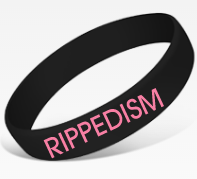 Rippedism Wristband Pink