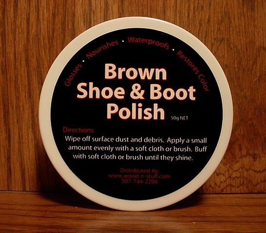 Brown Shoe & Boot Polish