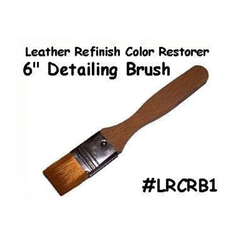 Leather Refinish Color Restorer 6" Detailing Brush