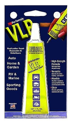 VLP For mending, repairing, and filling “cuts” in leather or Vinyl.