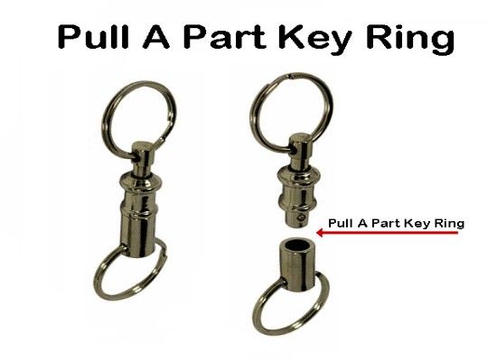 Pull-Apart-Key-Rings (Pack of 12)