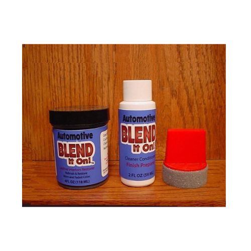 BLEND It On - AUTOMOTIVE Leather Refinish Color Restorer - 3 piece Kit