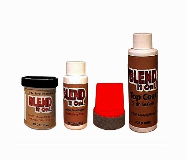 BLEND It On - MAX KIT Leather Refinish Color Restorer - 4 piece Kit