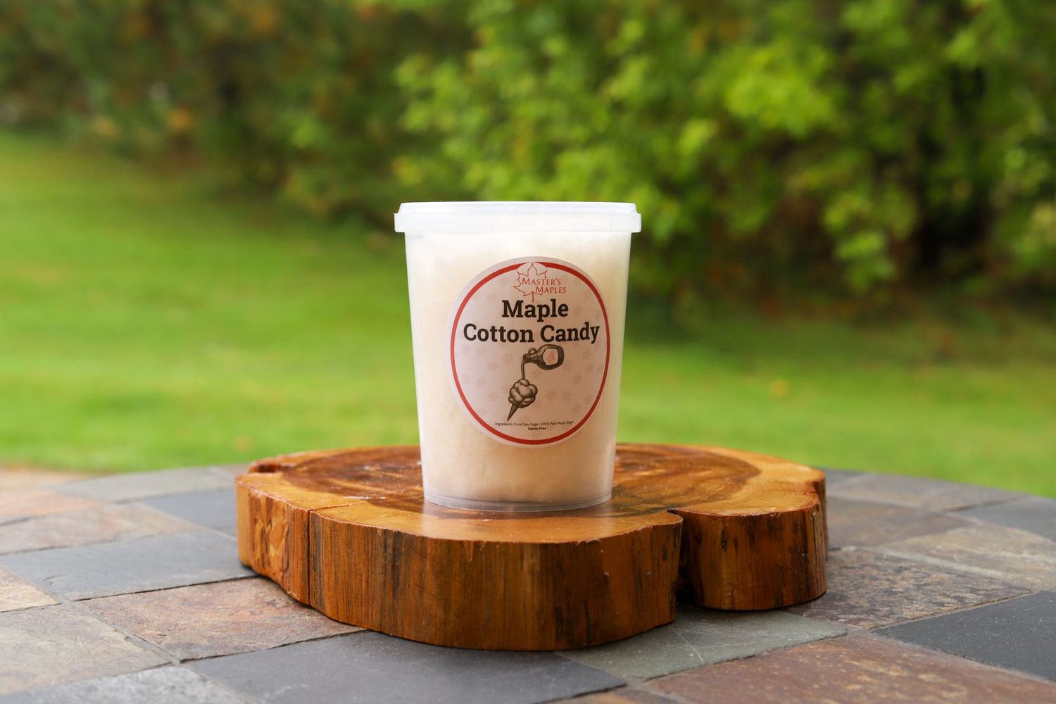 1oz Tub of Maple Cotton Candy