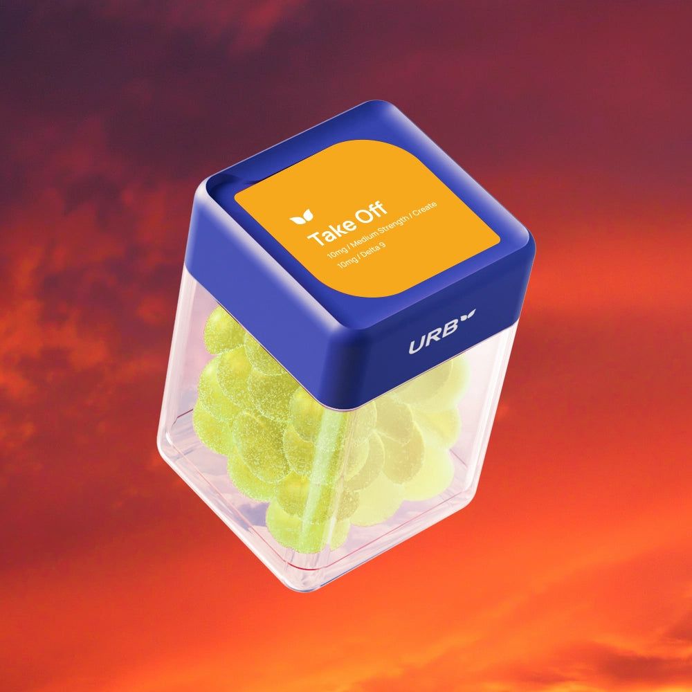 Urb Gummies Skybites Take Off (9) LEMON LIME 300mg 30ct
