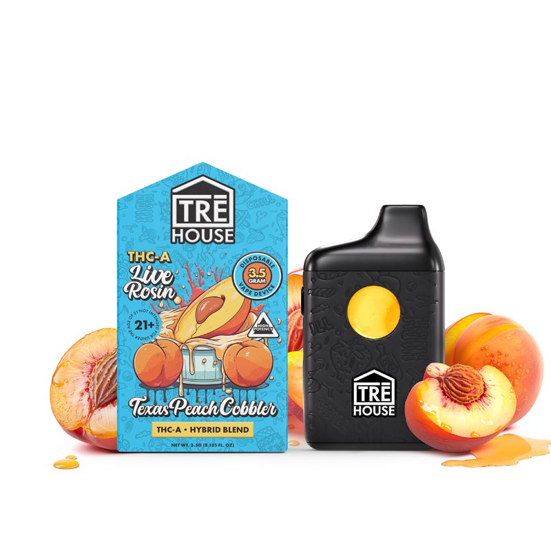 Tre House Bar (8/9/A) TEXAS PEACH COBBLER (3.5g)