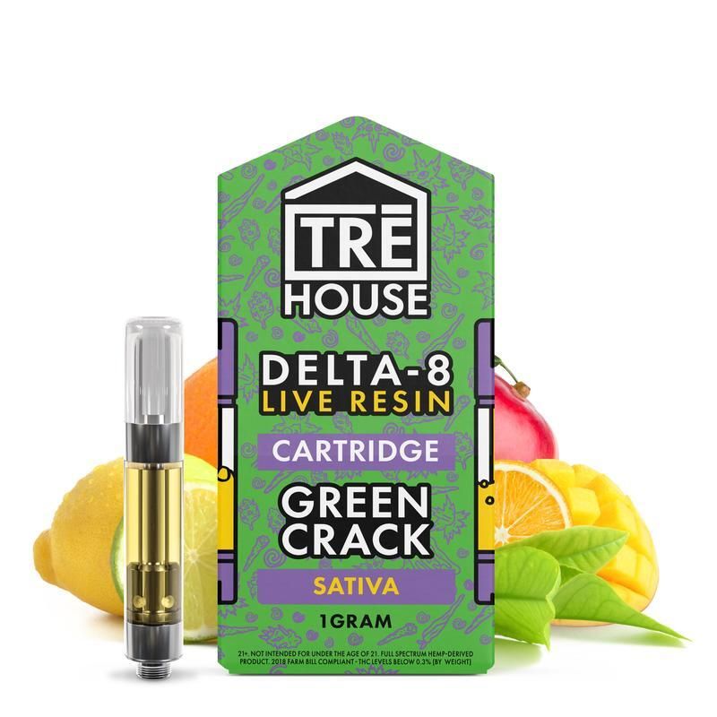 Tre House CRT (8) GREEN CRACK (1g)