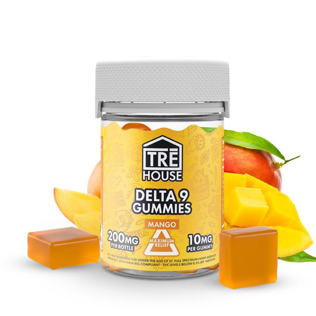 Tre House Gummies (9) MANGO 20ct 200mg