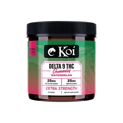 KOI Gummies (9) EXTRA STRENGTH WATERMELON 20ct 500mg
