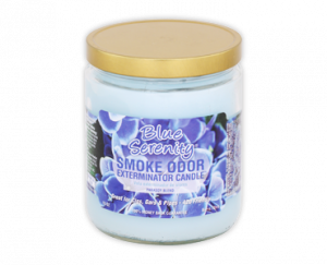 Smoke Odor 13oz Candle BLUE SERENITY