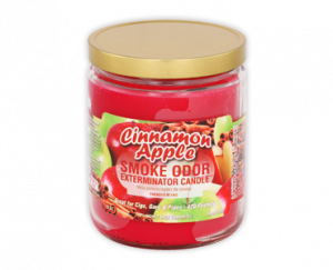 Smoke Odor 13oz Candle CINNAMON APPLE