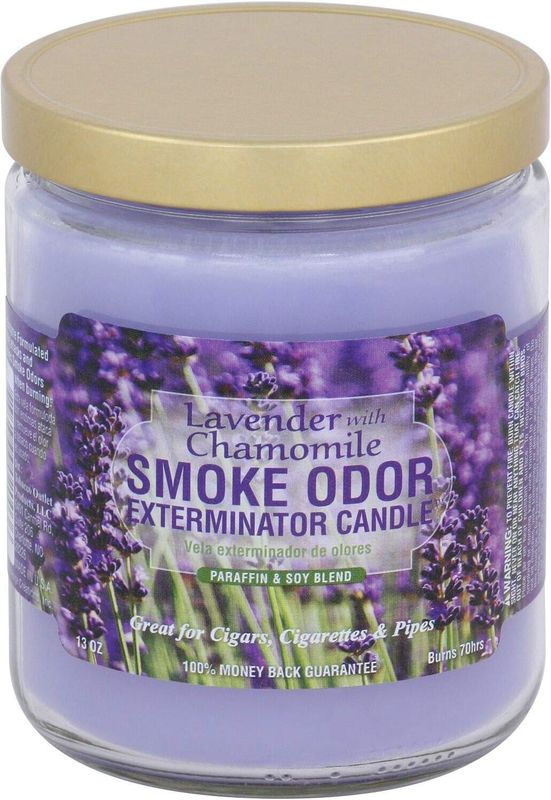 Smoke Odor 13oz Candle LAVENDER W/ CHAMOMILE