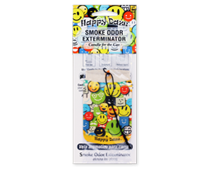 Smoke Odor Car Hanger HAPPY DAZE
