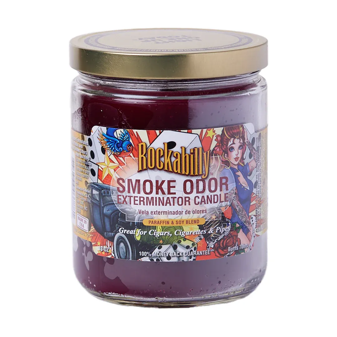 Smoke Odor 13oz Candle ROCKABILLY
